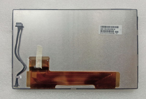 C070VVN03.0 AUO 7INCH 800 × 480RGB 450CD / M2 WLED TTL درجة حرارة التخزين: -40 ~ 95 ° C شاشة LCD الصناعية