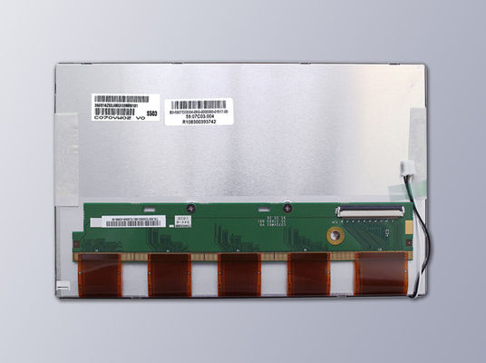 C070VW01 V0 AUO 7INCH 800 × 480RGB 650CD / M2 CCFL TTL درجة حرارة التشغيل: -30 ~ 85 درجة مئوية شاشة LCD الصناعية