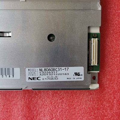 NL8060BC31-17 NLT 12.1INCH 350CD / M2 LCM 800 × 600800 × 600RGB CCFL TTL Storage Temp: -20 ~ 60 ° C شاشة LCD الصناعية