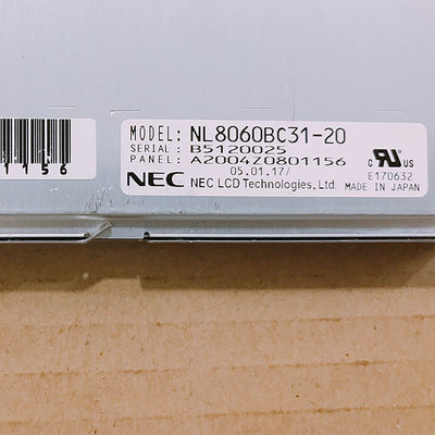 NL8060BC31-20 NLT 12.1INCH 250CD / M2 LCM 800 × 600800 × 600RGB CCFL TTL درجة حرارة التشغيل: 0 ~ 55 ° C INDUSTRIAL LCD DISPLAY