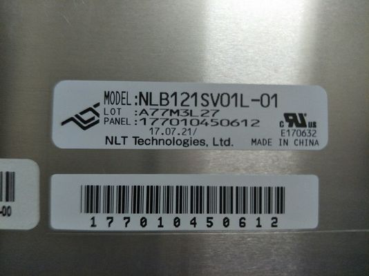 NLB121SV01L-01 NLT 12.1 بوصة 450CD / M2 LCM 800 × 600 800 × 600RGB WLED LVDS درجة حرارة التشغيل: -20 ~ 70 ° C الصناعية LCD
