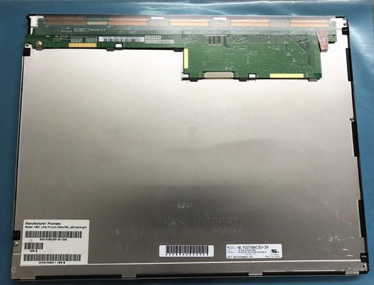 NL10276AC30-42D NLT 15 بوصة 600CD / M2 LCM 1024 × 768 1024 × 768RGB WLED LVDS درجة حرارة التشغيل: -20 ~ 70 ° C الصناعية LCD