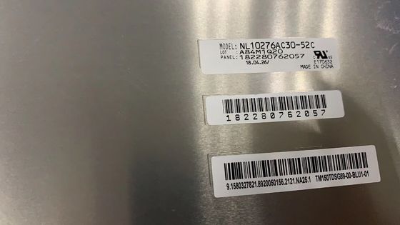 NL10276AC30-52C NLT 15 بوصة 1600CD / M2 LCM 1024 × 768 1024 × 768RGB WLED LVDS درجة حرارة التشغيل: -30 ~ 70 درجة مئوية الصناعية LC