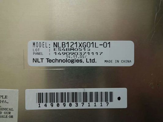 NLB150XG01L-01 NLT 15 بوصة 400CD / M2 LCM 1024 × 768 1024 × 768RGB WLED LVDS درجة حرارة التشغيل: -20 ~ 70 ° C الصناعية LCD