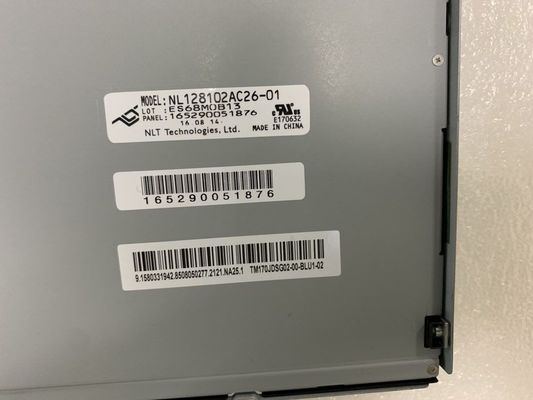 NL128102AC26-01 NLT 17INCH 400CD / M2 LCM 1280 × 1024 1280 × 1024RGB WLED LVDS Storage Temp .: -30 ~ 80 ° C INDUSTRIAL LCD DISPL