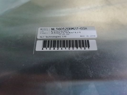 NL160120BM27-03A NLT 21.3 بوصة 1000CD / M2 LCM 1600 × 1200 1600 × 1200RGB CCFL LVDS درجة حرارة التشغيل: 0 ~ 55 درجة مئوية الصناعية