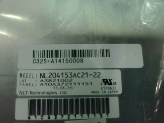 NL204153AC21-22 NLT 21.3 بوصة 800CD / M2 LCM 2048 × 1536 2048 × 1536RGB WLED LVDS درجة حرارة التشغيل: 0 ~ 60 ° C INDUSTRIAL LCD DIS