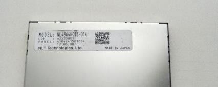 NLT 4.2" 480×640 WLED RSDS NEC TFT العرض 280nits NL4864HC13-01A