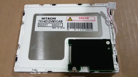 TX14D12VM1CAA هيتاشي 5.7 &quot;320 (RGB) × 240280 شمعة / متر مربع درجة حرارة التخزين: -30 ~ 80 درجة شاشة LCD الصناعية