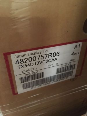 TX54D13VC0CAA هيتاشي 21.3 &quot;1600 (RGB) × 1200430 شمعة / متر مربع درجة حرارة التخزين: -20 ~ 60 درجة مئوية شاشة LCD الصناعية