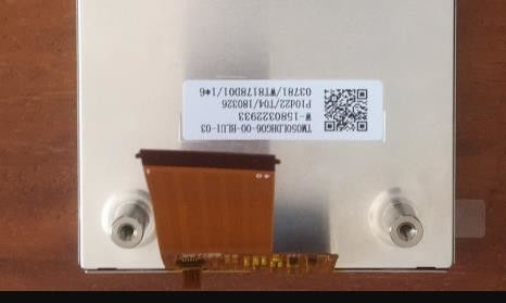 TM050LDZ00 TIANMA 5.0 &quot;240 (RGB) × 400400 شمعة / متر مربع شاشة LCD الصناعية