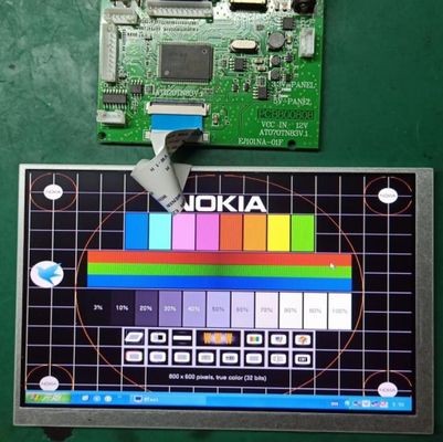 AT070TN83 V.1 Innolux 7.0 &quot;800 (RGB) × 480300 cd / m² شاشة LCD الصناعية