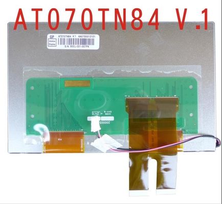 AT070TN84 V.1 Innolux 7.0 &quot;800 (RGB) × 480450 شمعة / متر مربع شاشة LCD الصناعية