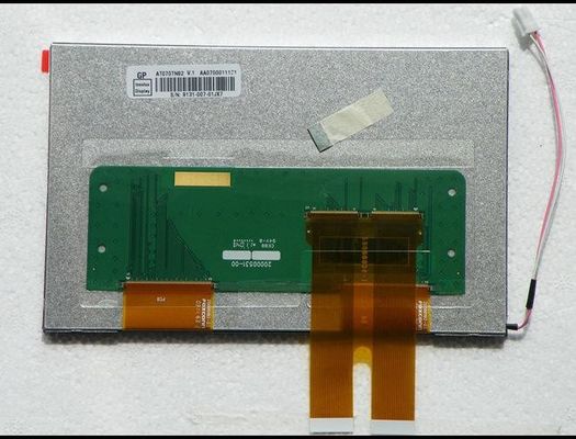 AT070TN84 V.1 Innolux 7.0 &quot;800 (RGB) × 480450 شمعة / متر مربع شاشة LCD الصناعية