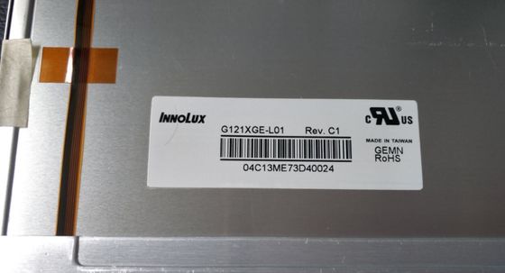 G121XGE-L01 INNOLUX مقاس 12.1 بوصة 1024 (RGB) × 768600 شمعة / متر مربع شاشة LCD الصناعية