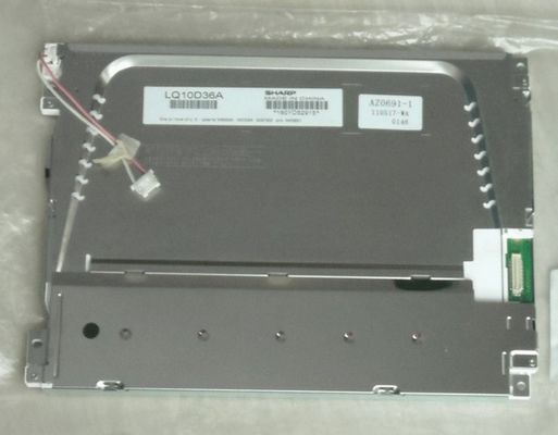 LQ10D36A Sharp 10.4 &quot;LCM 640 × 480RGB 200cd / m² شاشة LCD الصناعية