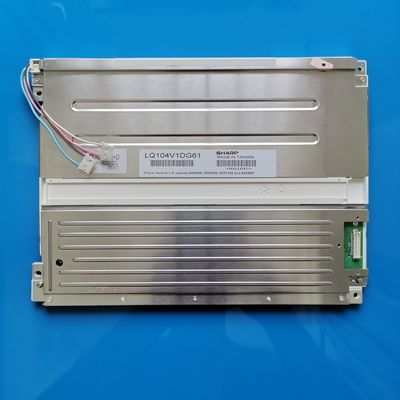 LQ104V1DG62 Sharp 10.4 &quot;LCM 640 × 480RGB 550cd / m² شاشة LCD الصناعية