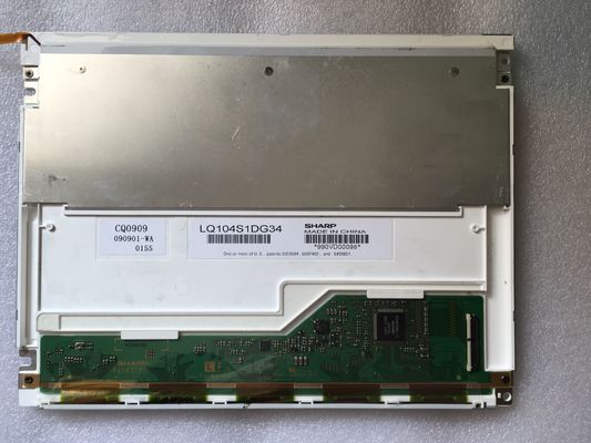 LQ104S1DG34 Sharp 10.4 &quot;LCM 800 × 600RGB 250cd / m² شاشة LCD الصناعية
