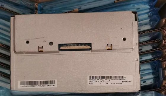 7 بوصات LCM 800 × 480RGB 380cd / m² LQ070Y3LG05 شاشة شارب TFT LCD