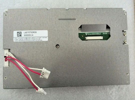 7 بوصات LCM 480 × 240RGB 400cd / m² LQ070T5DR06 شاشة شارب TFT LCD