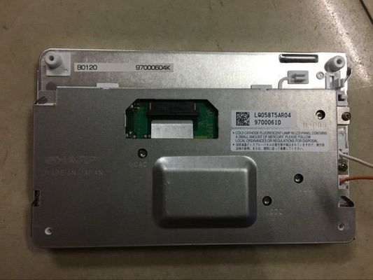 5.8 &quot;LCM 400 × 234RGB 400cd / m² LQ058T5AR04 شاشة شارب TFT LCD