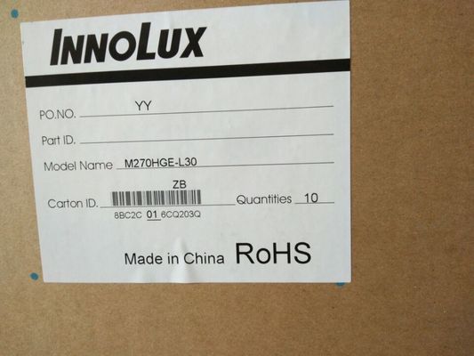 M270HGE-L30 CHIMEI Innolux 27.0 &quot;1920 (RGB) × 1080 300 شمعة / متر مربع شاشة LCD الصناعية