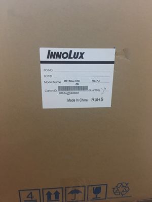 M315DJJ-K30 Innolux 32.0 &quot;3840 (RGB) × 2160300 شمعة / متر مربع شاشة LCD الصناعية