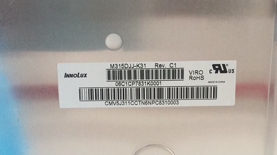 M315DJJ-K31 Innolux 32.0 &quot;3840 (RGB) × 2160400 cd / m² شاشة LCD الصناعية
