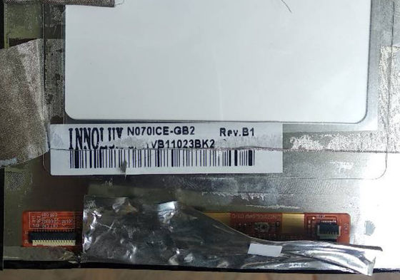N070ICE-GB2 Innolux 7.0 &quot;800 (RGB) × 1280450 cd / m² شاشة LCD الصناعية