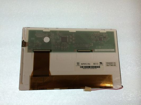 N070Y1-T01 CMO 7.0 &quot;800 (RGB) × 480250 cd / m² شاشة LCD الصناعية