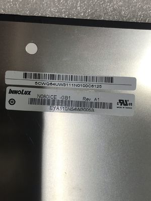N080ICE-GB1 Innolux 8.0 &quot;800 (RGB) × 1280350 شمعة / متر مربع شاشة LCD الصناعية