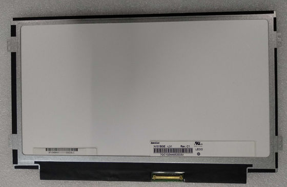 N101BGE-L31 Innolux 10.1 بوصة 1366 (RGB) × 768 200 شمعة / متر مربع شاشة LCD الصناعية