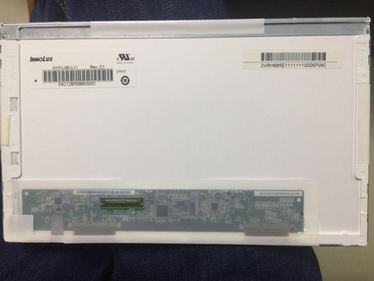 N101LGE-L21 Chimei Innolux 10.1 &quot;1024 (RGB) × 600 200 شمعة / متر مربع شاشة LCD الصناعية