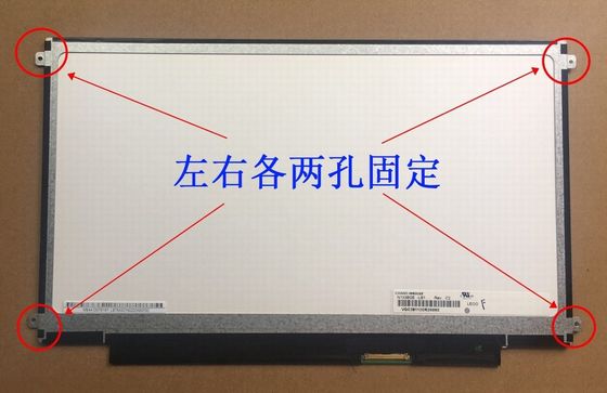 N133BGE-LB1 CHIMEI Innolux 13.3 &quot;1366 (RGB) × 768 200 شمعة / متر مربع شاشة LCD الصناعية