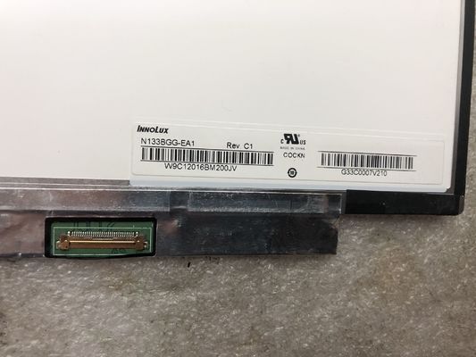 N133BGG-EA1 Innolux 13.3 &quot;1366 (RGB) × 768300 شمعة / متر مربع شاشة LCD الصناعية