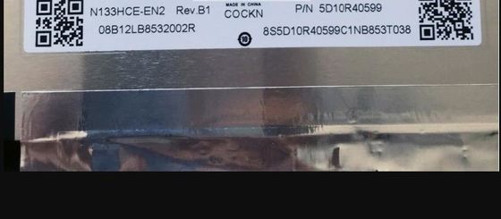 N133HCE-EN2 Innolux 13.3 بوصة 1920 (RGB) × 1080300 شمعة / متر مربع شاشة LCD الصناعية