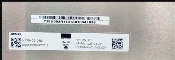 N133HCG-GR3 Innolux 13.3 &quot;1920 (RGB) × 1080400 شمعة / متر مربع شاشة LCD الصناعية