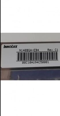 N140BGA-EB4 INNOLUX 14.0 &quot;1366 (RGB) × 768220 شمعة / متر مربع شاشة LCD الصناعية