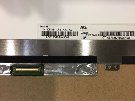 N140FGE-LA2 CHIMEI INNOLUX 14.0 &quot;1600 (RGB) × 900300 شمعة / متر مربع شاشة LCD الصناعية