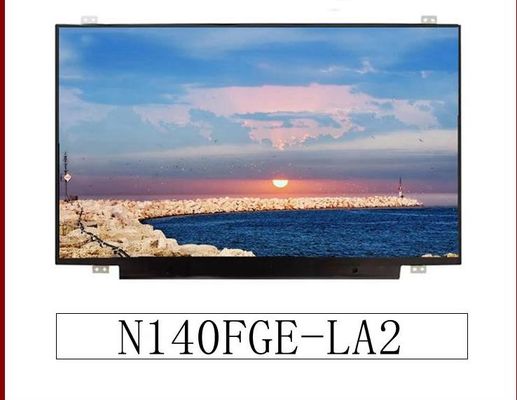 N140FGE-LA2 CHIMEI INNOLUX 14.0 &quot;1600 (RGB) × 900300 شمعة / متر مربع شاشة LCD الصناعية