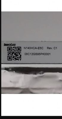 N140HCA-E5C INNOLUX 14.0 &quot;1920 (RGB) × 1080220 شمعة / متر مربع شاشة LCD الصناعية