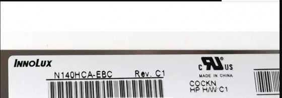 N140HCA-EBC INNOLUX مقاس 14.0 بوصة 1920 (RGB) × 1080250 شمعة / متر مربع شاشة LCD الصناعية