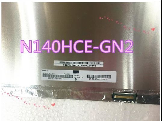 N140HCE-GN2 INNOLUX 14.0 &quot;1920 (RGB) × 1080340 شمعة / متر مربع شاشة LCD الصناعية