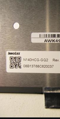N140HCG-GQ2 INNOLUX 14.0 &quot;1920 (RGB) × 1080400 شمعة / متر مربع شاشة LCD الصناعية