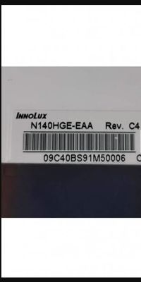 N140HGE-EAA INNOLUX 14.0 &quot;1920 (RGB) × 1080220 شمعة / متر مربع شاشة LCD الصناعية