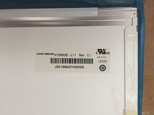 N156BGE-L11 CHIMEI Innolux 15.6 &quot;1366 (RGB) × 768220 شمعة / متر مربع شاشة LCD الصناعية