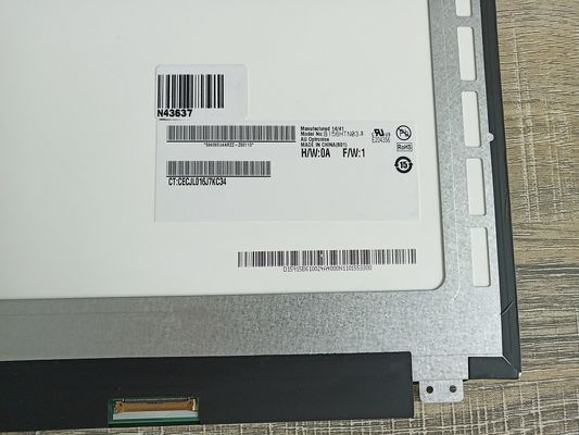 N156HGE-LA1 CHIMEI Innolux 15.6 &quot;1920 (RGB) × 1080 300 شمعة / متر مربع شاشة LCD الصناعية