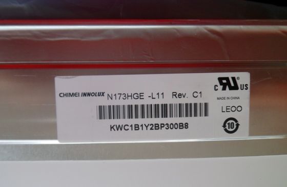 N173HGE-L11 CHIMEI Innolux 17.3 بوصة 1920 (RGB) × 1080 300 شمعة / متر مربع شاشة LCD الصناعية