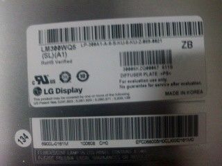 LM300WQ5-SLA2 شاشة LG 30.0 &quot;2560 (RGB) × 1600370 شمعة / متر مربع شاشة LCD الصناعية
