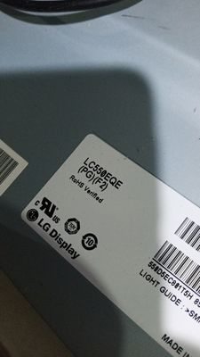 LC550EQE-PGF2 شاشة LG مقاس 55 بوصة 3840 (RGB) × 2160350 شمعة / متر مربع شاشة LCD الصناعية